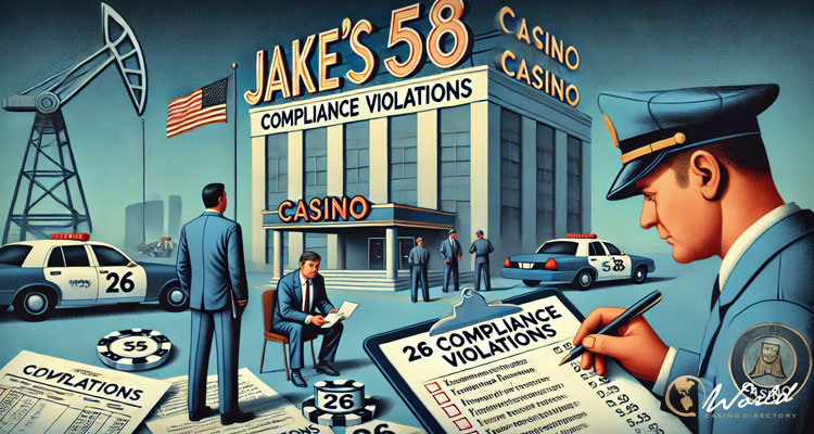 State Violations Issued to Jake’s 58 Casino for Licensing Issues